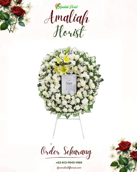 Krans Bunga Duka Sunter Agung